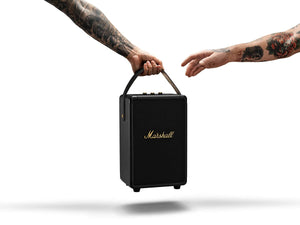 Marshall Tufton 80 Watt Wireless Bluetooth Portable Speaker (Black & Brass)