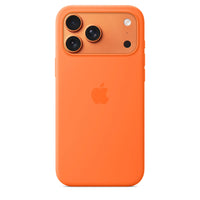 iPhone 17 Pro Max Silicone Case with MagSafe Orange