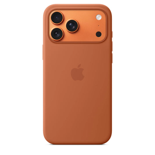 iPhone 17 Pro Silicone Case with MagSafe Terra Cotta