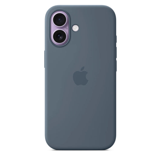 iPhone 17 Silicone Case with MagSafe - Anchor Blue