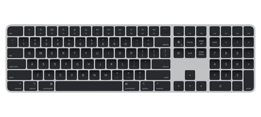 Magic Keyboard with Touch ID and Numeric Keypad for Mac models with Apple silicon - US English - Black Keys