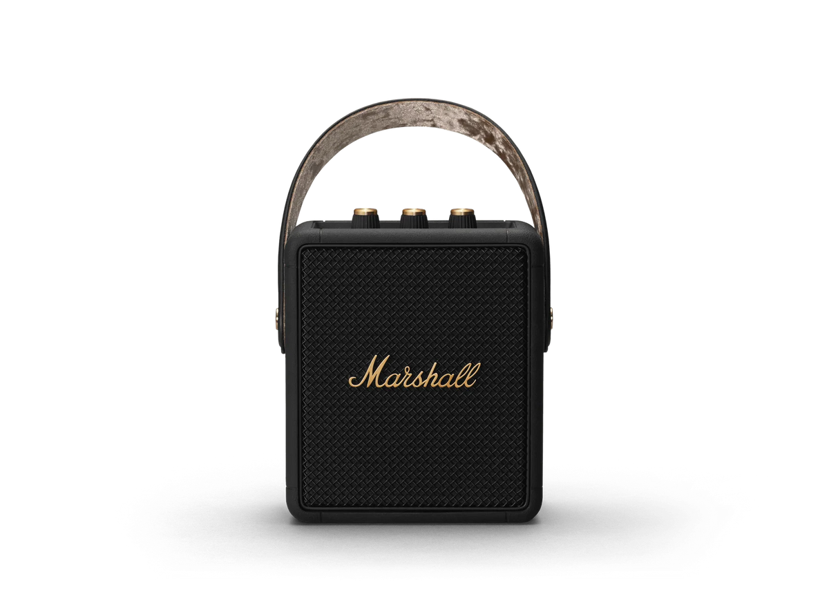 Marshall Stockwell 2 Portable Bt Speaker Black / Brass – theinextstore