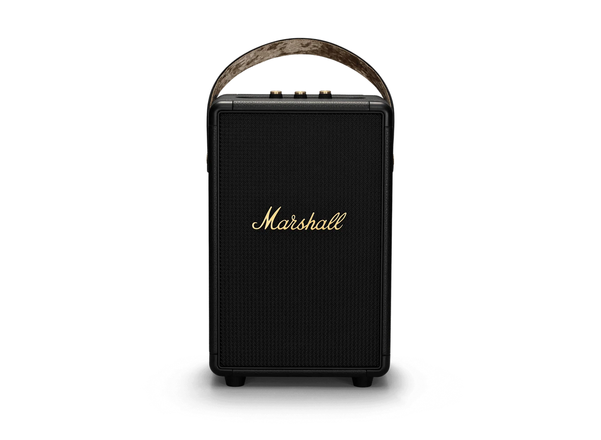 Marshall Tufton 80 Watt Wireless Bluetooth Portable Speaker (Black & Brass)