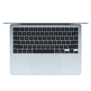 13-inch MacBook Air: Apple M4 chip with 10-core CPU and 10-core GPU, 24GB, 512GB SSD - Sky Blue